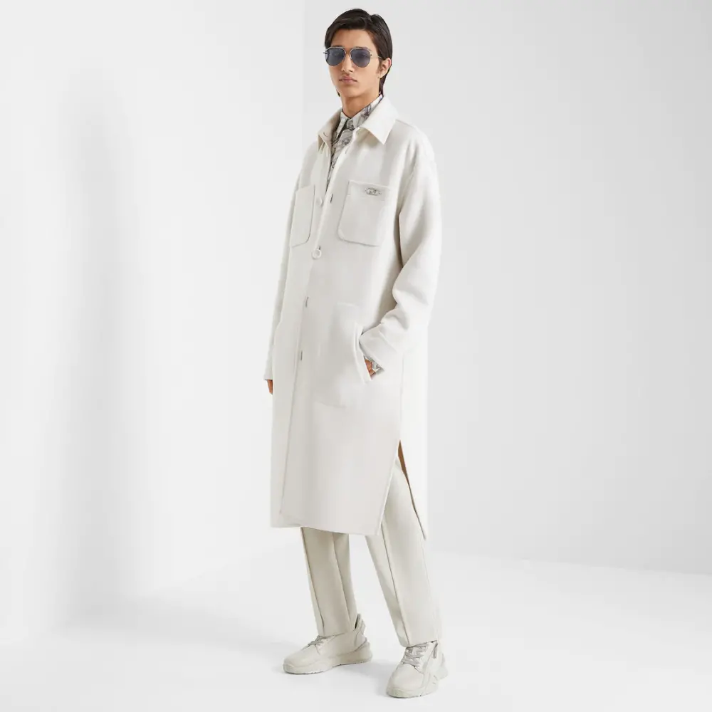 Alternative view of Giày Fendi Flow 'Triple White' 7E1392AK1QF1HGQ