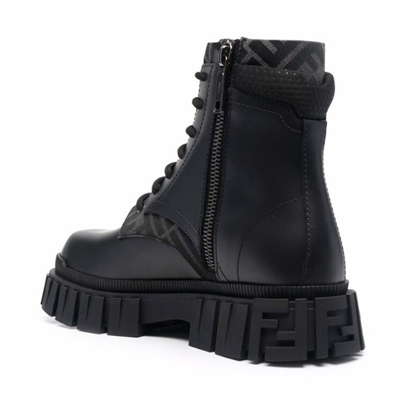 Giày Fendi Force Boots 'Black' 7U1458ADMKF1DV5 - Ảnh 4