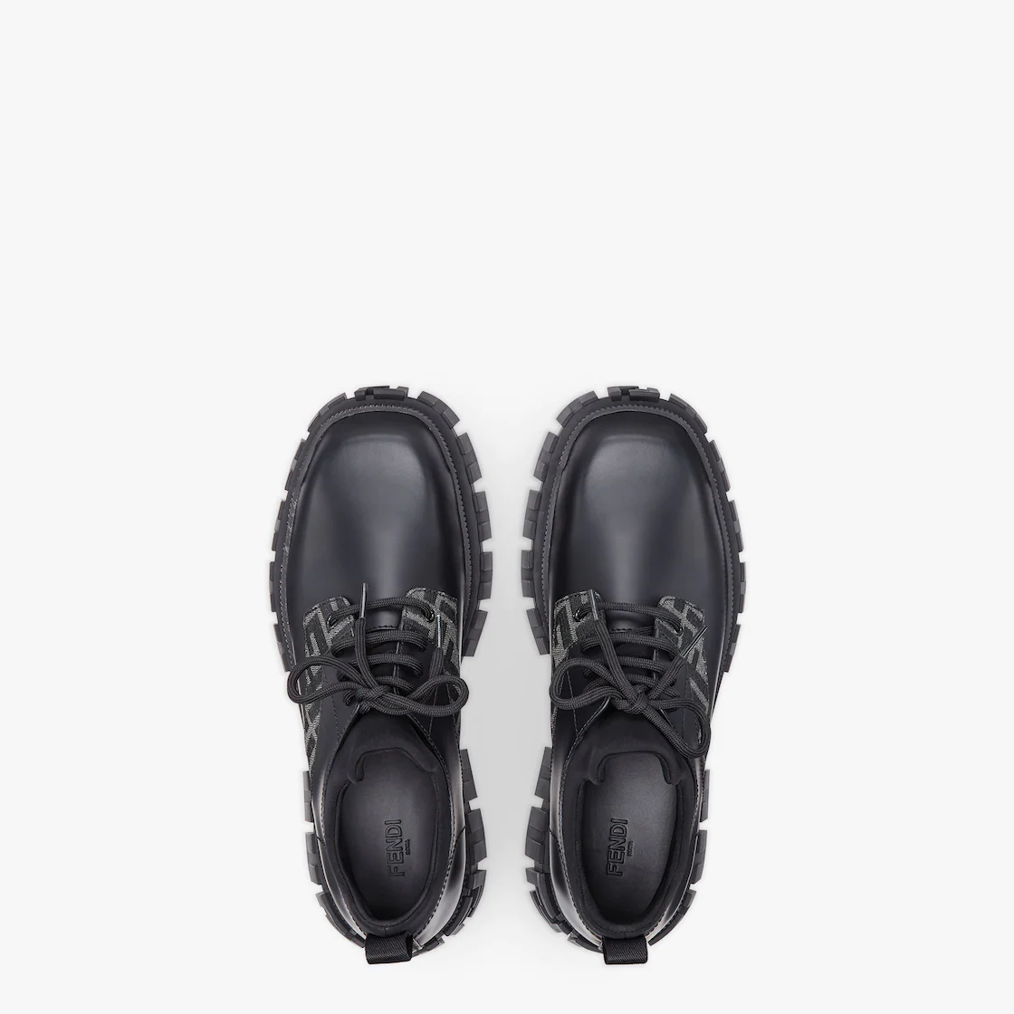 Giày Fendi Lace-Ups Boots 'Black' 7L1459ADMKF1DV5 - Ảnh 3