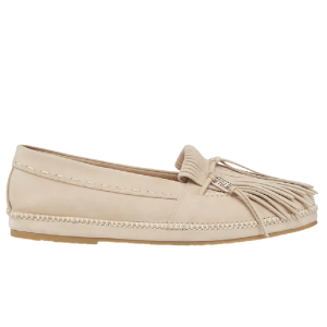 Giày Fendi Nubuck O’Lock Loafers 'Beige' 7P1589AMF2F0EJB