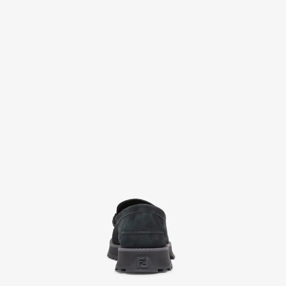 Giày Fendi O’Lock Loafers 'Black' 7D1581AADDF0TUY - Ảnh 5