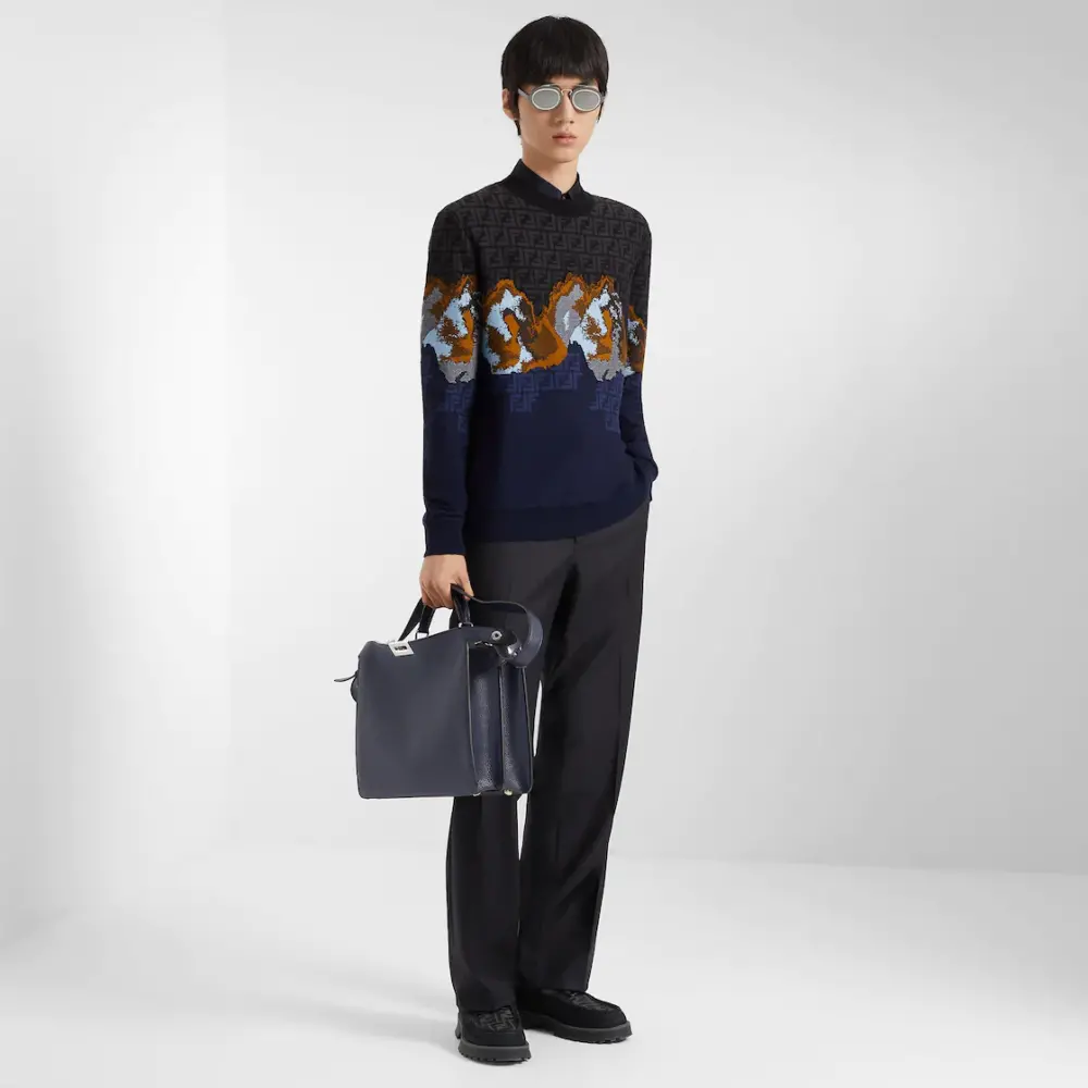 Alternative view of Giày Fendi O’Lock Loafers 'Black' 7D1581AADDF0TUY