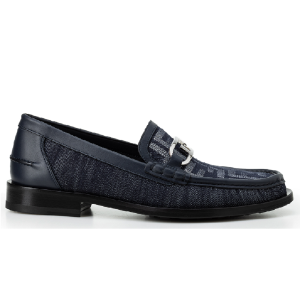 Giày Fendi O’Lock Loafers 'Denim' 7D1550AM5DF1JHV