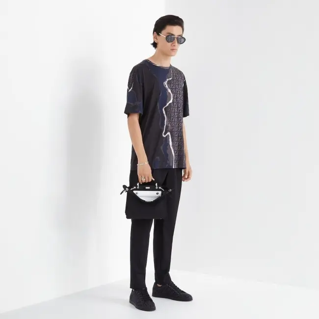 Alternative view of Giày Fendi Tech Fabric 'Black' 7E1258A7MYF18SR