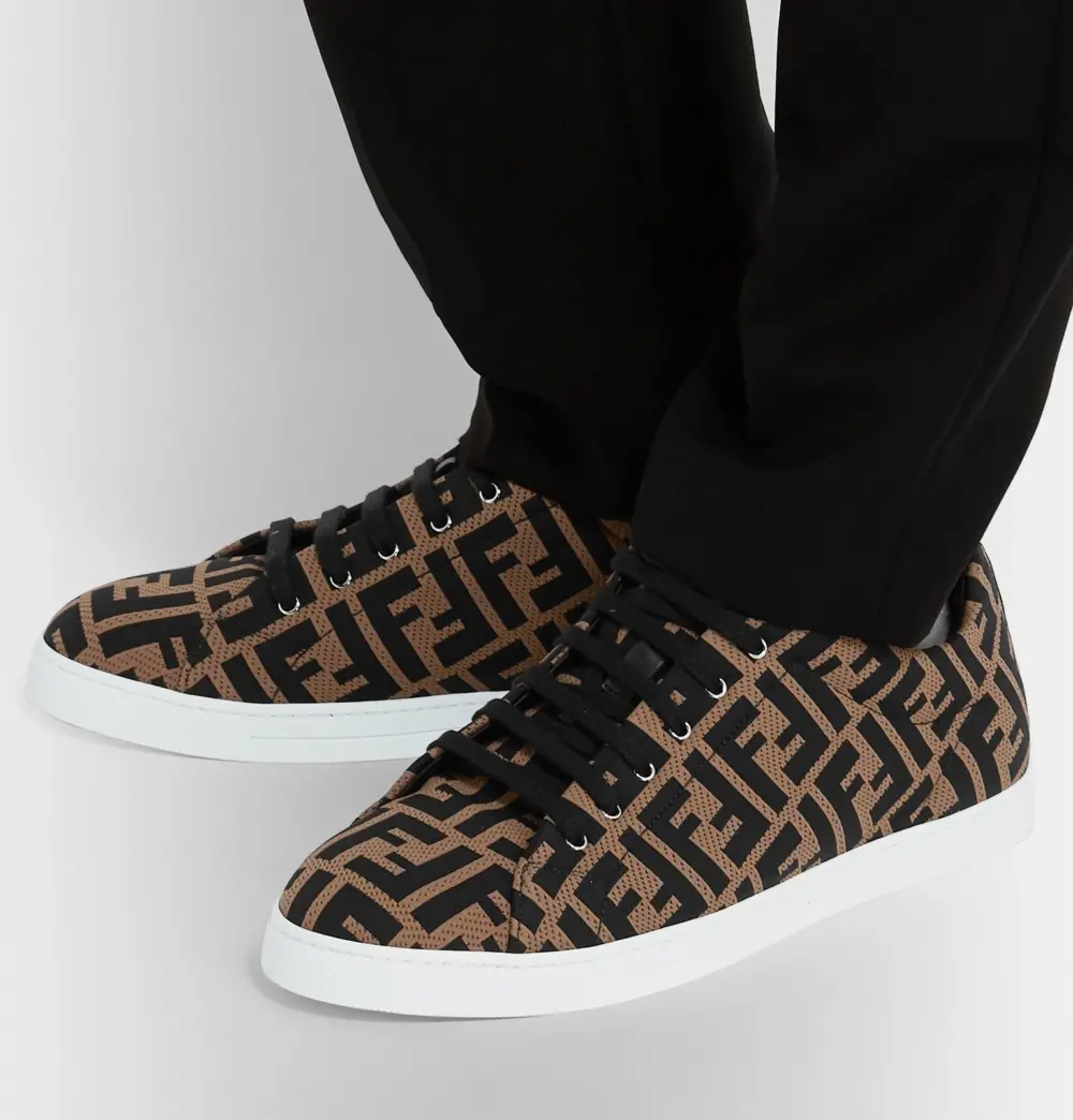 Alternative view of Giày Fendi Tech Fabric 'Brown' 7E1258A7MYF0R7R