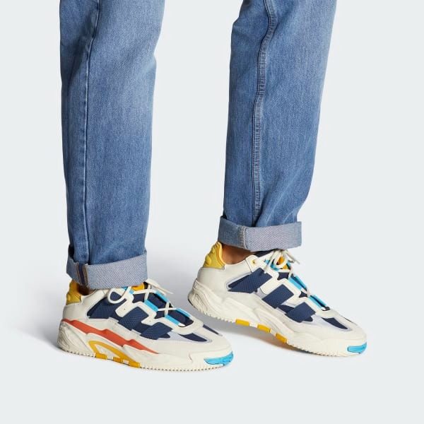 Giày Adidas Niteball 'Cream White Cyan' FV4842 - Ảnh 7