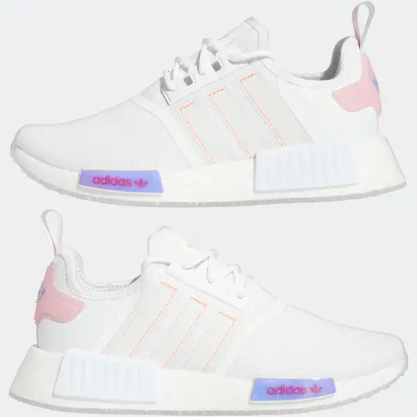 Alternative view of Giày Adidas Wmns NMD R1 'White Acid Red' GW5679