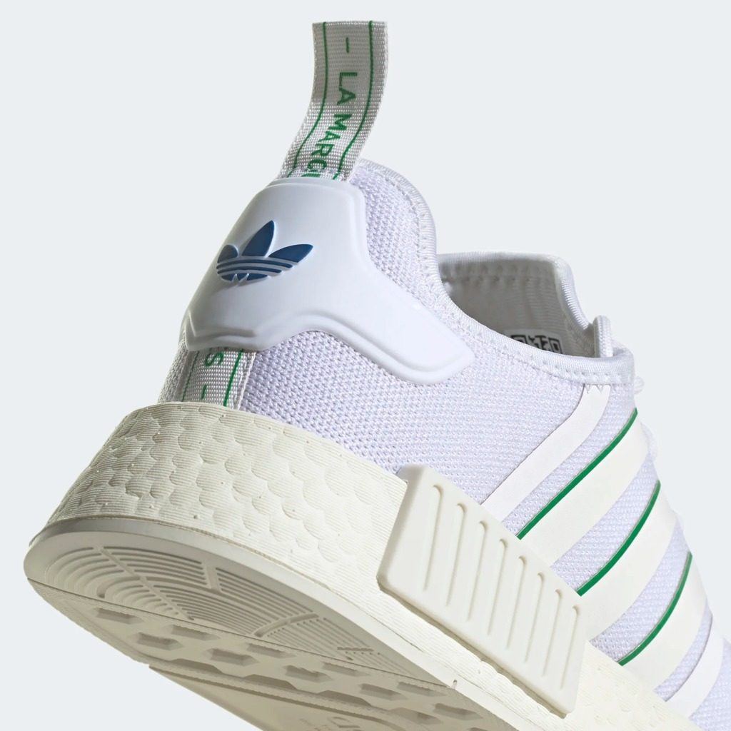 Giày Adidas NMD R1 'White Green' GX9885 - Ảnh 2