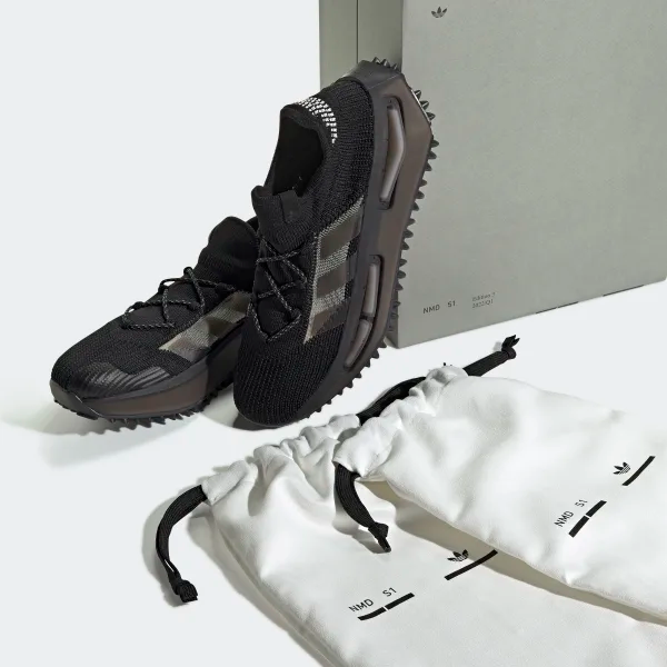 Giày Adidas NMD S1 'Core Black' GW5652 - Ảnh 4