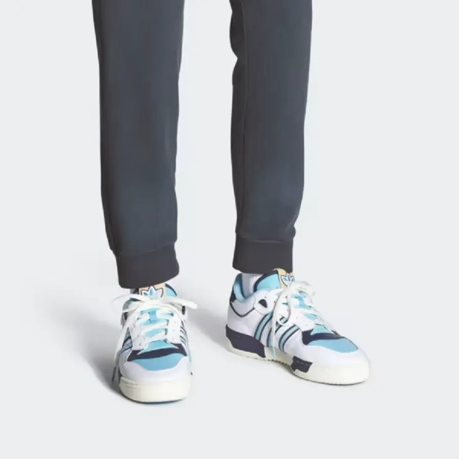 Alternative view of Giày Adidas Rivalry Low 86 ‘White Clear Blue’ FZ6334