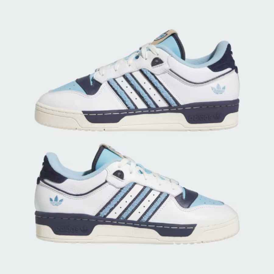 Giày Adidas Rivalry Low 86 ‘White Clear Blue’ FZ6334 - Ảnh 4