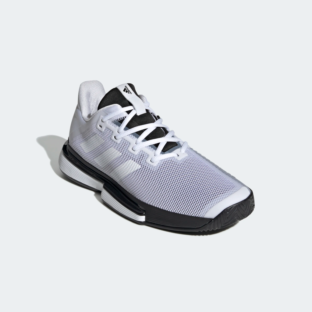 Giày Adidas SoleMatch Bounce 'White Black' G26602 - Ảnh 5