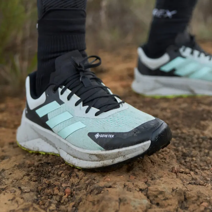 Alternative view of Giày Adidas Soulstride Flow GTX 'Wonder Silver' IF5009