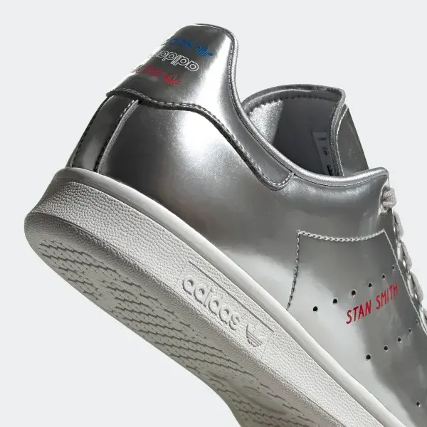 Alternative view of Giày Adidas Stan Smith 'Silver Metallic' FW5477