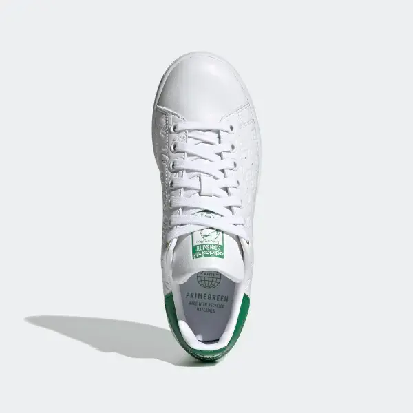 Giày Adidas Stan Smith 'Embossed Graphics White Green' FX5674 - Ảnh 3