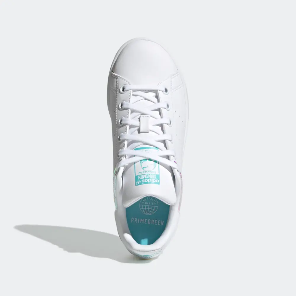 Giày Adidas Stan Smith J 'White Iridescent' H05849 - Ảnh 4