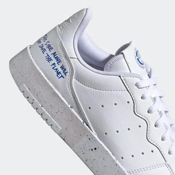 Alternative view of Giày Adidas Supercourt 'Clean Classics Collection - White Collegiate Royal' FU9728