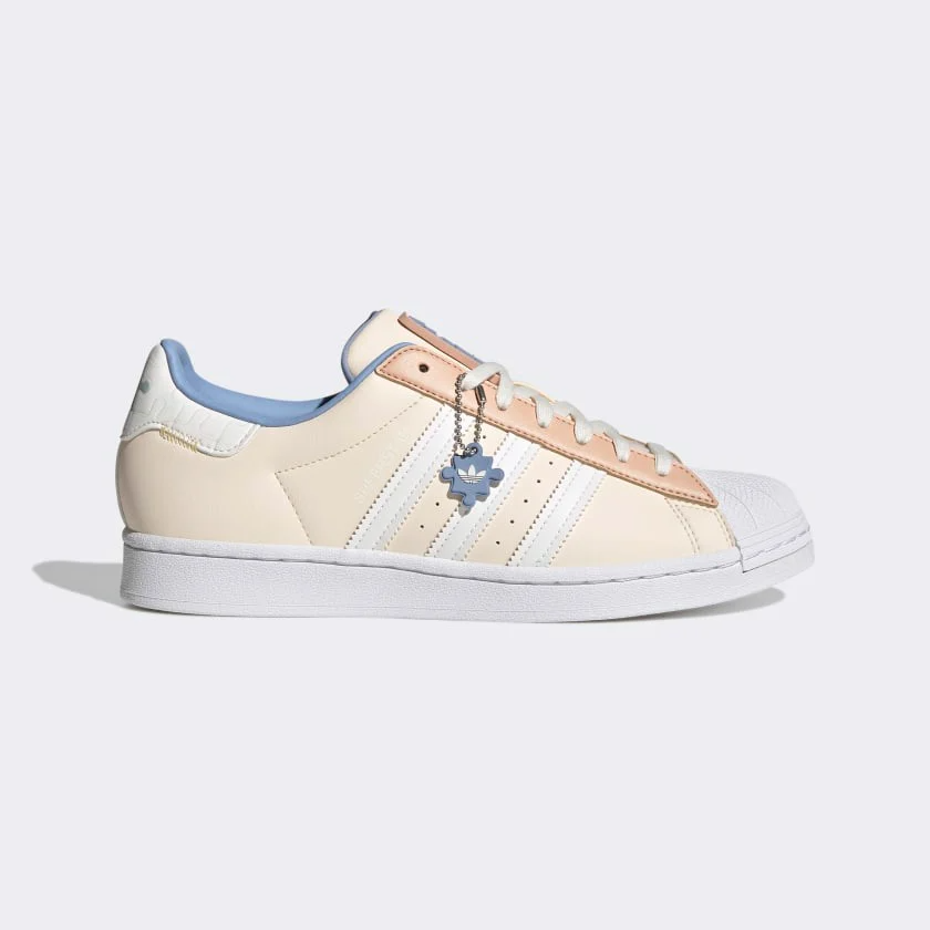 Giày Adidas Superstar 'Ecru Tint Ambient Sky' GZ3414 - Ảnh 4