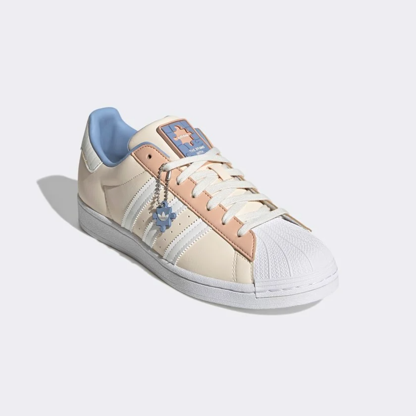 Giày Adidas Superstar 'Ecru Tint Ambient Sky' GZ3414 - Ảnh 5