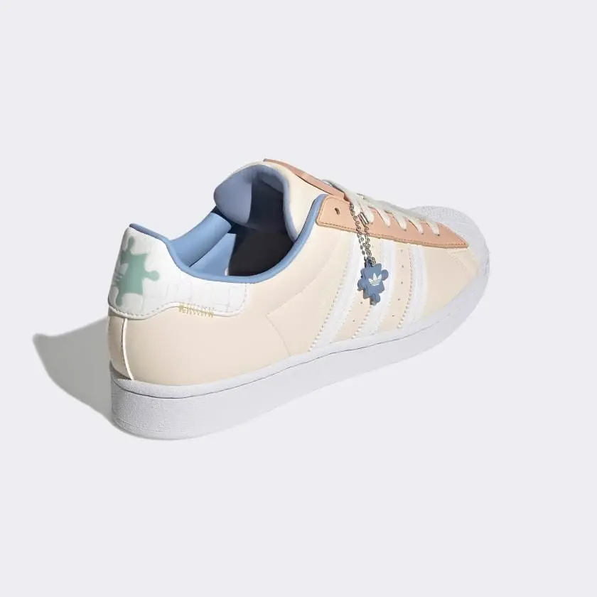 Alternative view of Giày Adidas Superstar 'Ecru Tint Ambient Sky' GZ3414