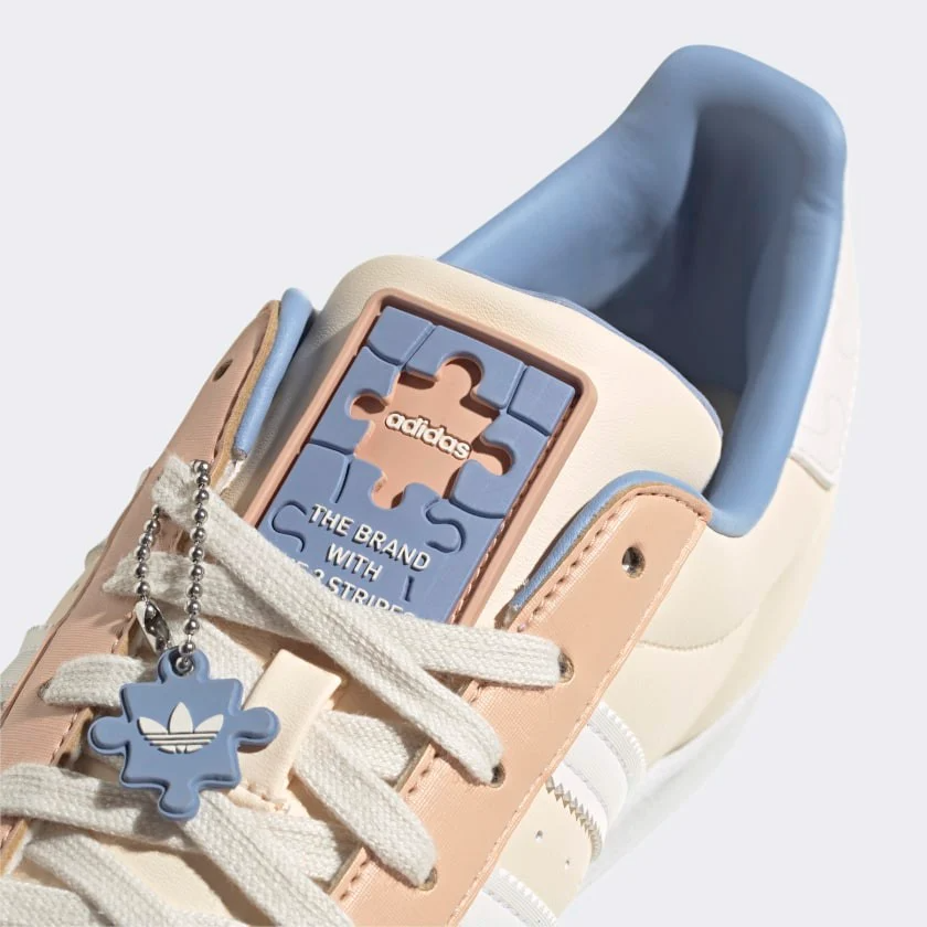 Giày Adidas Superstar 'Ecru Tint Ambient Sky' GZ3414 - Ảnh 7