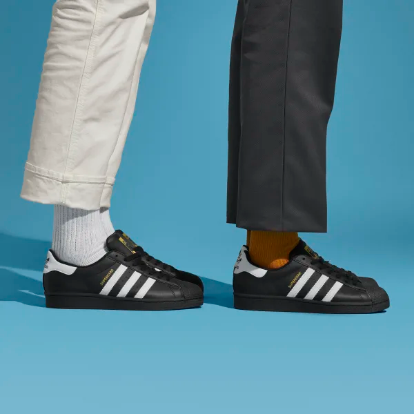 Giày Adidas Superstar Core Black White EG4959 - Ảnh 4