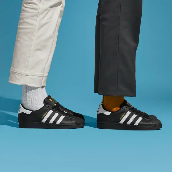 Giày Adidas Superstar Core Black White EG4959 - Ảnh 4