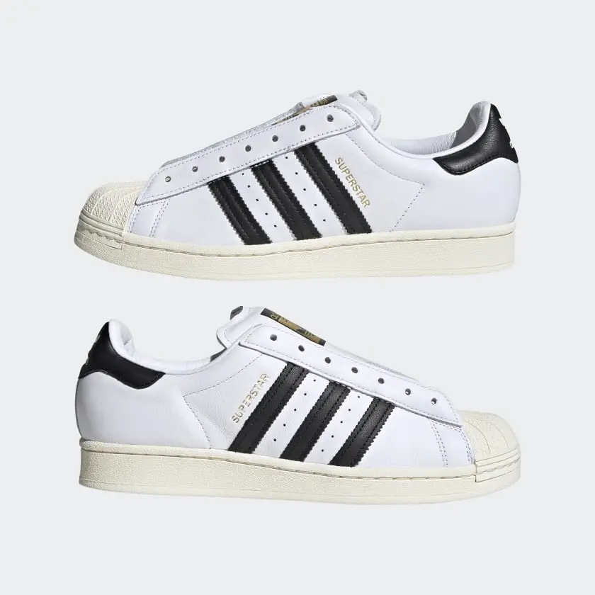 Alternative view of Giày Adidas Superstar Laceless 'Cloud White' FV3017
