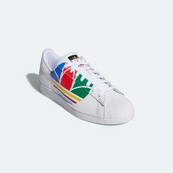 Giày Adidas Superstar Pure 'Colorful Trefoil - Cloud White' FU9519 - Ảnh 6