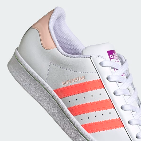 Giày Adidas Wmns Superstar 'Signal Pink' FW2502 - Ảnh 5