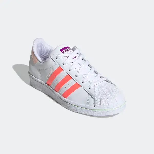 Alternative view of Giày Adidas Wmns Superstar 'Signal Pink' FW2502