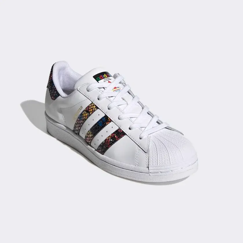 Alternative view of Giày Adidas Superstar 'White Multi' FZ0059
