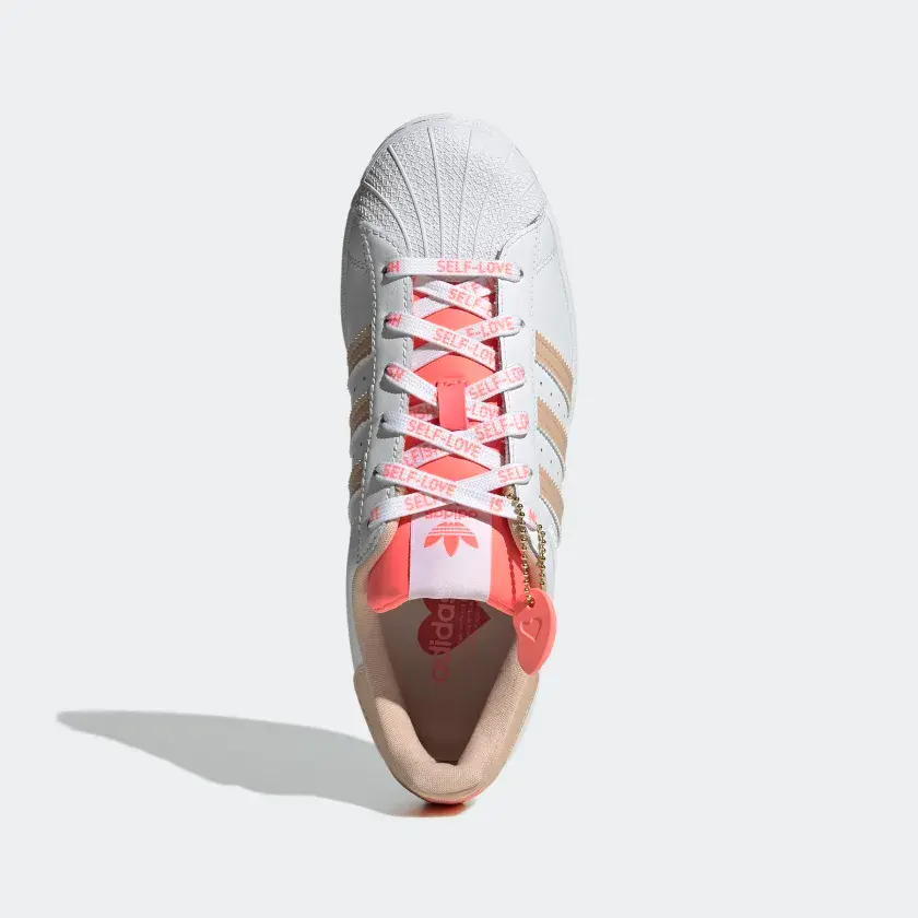 Giày Adidas Superstar White Pink GW05703 - Ảnh 4