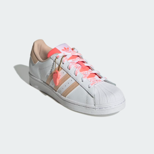 Alternative view of Giày Adidas Superstar White Pink GW05703
