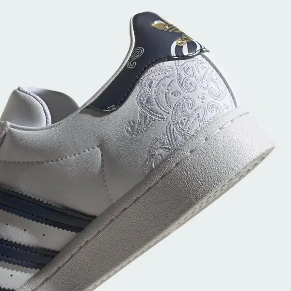 Giày Adidas Superstar 'White Navy' GX3655 - Ảnh 3