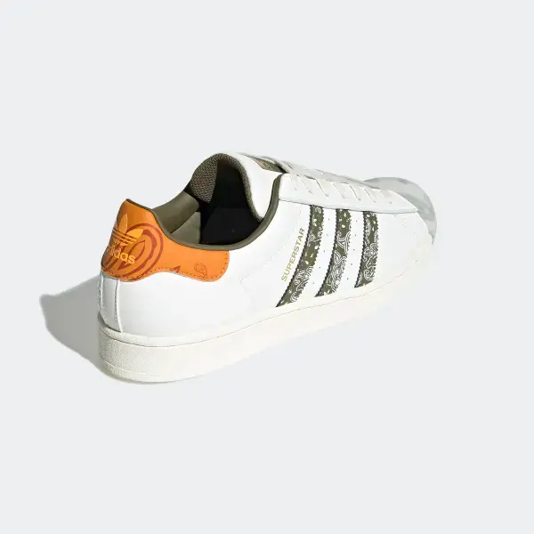 Giày Adidas Superstar 'Green Orange' GX3656 - Ảnh 6