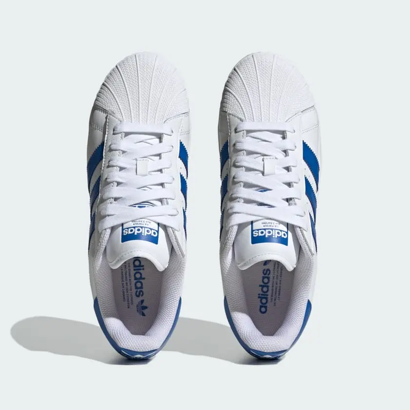 Giày Adidas Superstar XLG ‘White Blue’ IF8068 - Ảnh 4