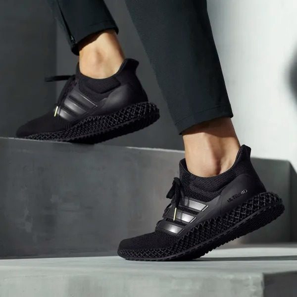 Giày Adidas Ultra 4D 'Triple Black' FY4286 - Ảnh 4