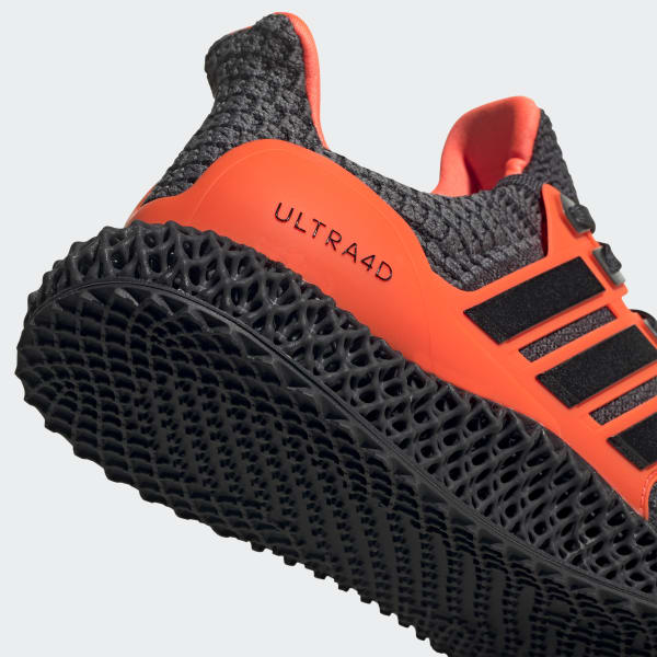 Giày Adidas Ultra 4D 5.0 'Black Solar Red' G58159 - Ảnh 4