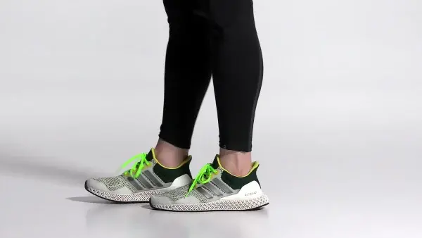 Alternative view of Giày Adidas Ultra 4D 'White Night Metallic' GZ1336