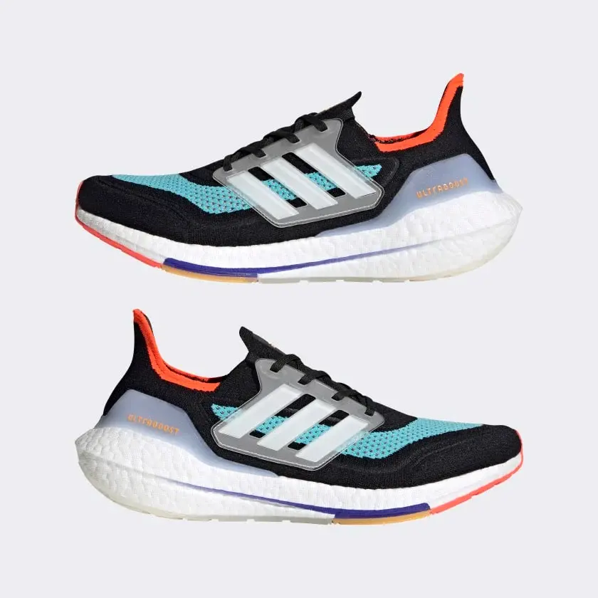 Giày Adidas UltraBoost 21 'Black Pulse Aqua' S23867 - Ảnh 4