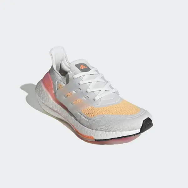 Giày Adidas Wmns UltraBoost 21 'White Acid Orange' FY0400 - Ảnh 4
