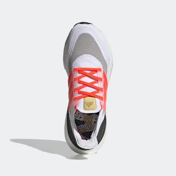 Giày Adidas UltraBoost 21 'White Solar Red' FZ1925 - Ảnh 4