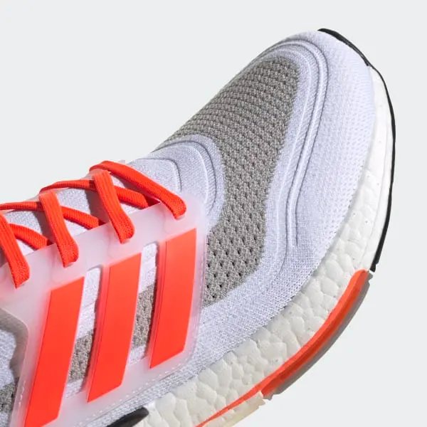 Giày Adidas UltraBoost 21 'White Solar Red' FZ1925 - Ảnh 7