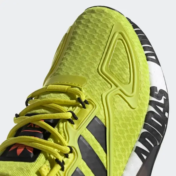 Giày Adidas ZX 2K Boost J 'Bold Logo Graphic Acid Yellow' FY2638 - Ảnh 3