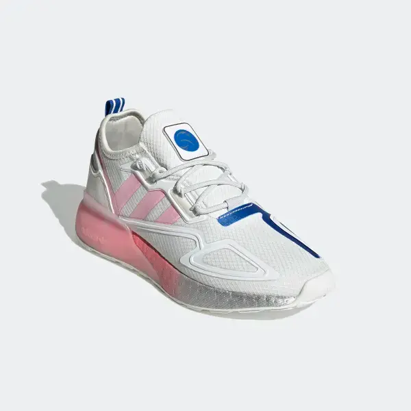 Giày Adidas Wmns ZX 2K Boost White True Pink FZ3900 - Ảnh 3