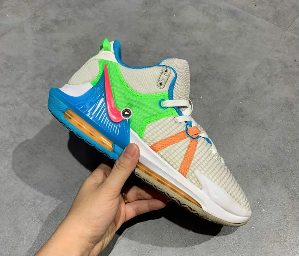 Giày Nike LeBron Witness 7 ‘Grey Fog’ DM1122-003 - Ảnh 5