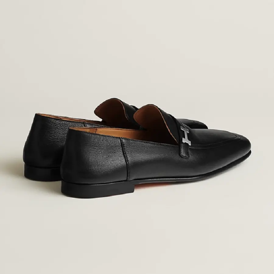 Giày Hermes Loafer Giovanni ‘Black’ H231992ZA-02400 - Ảnh 4