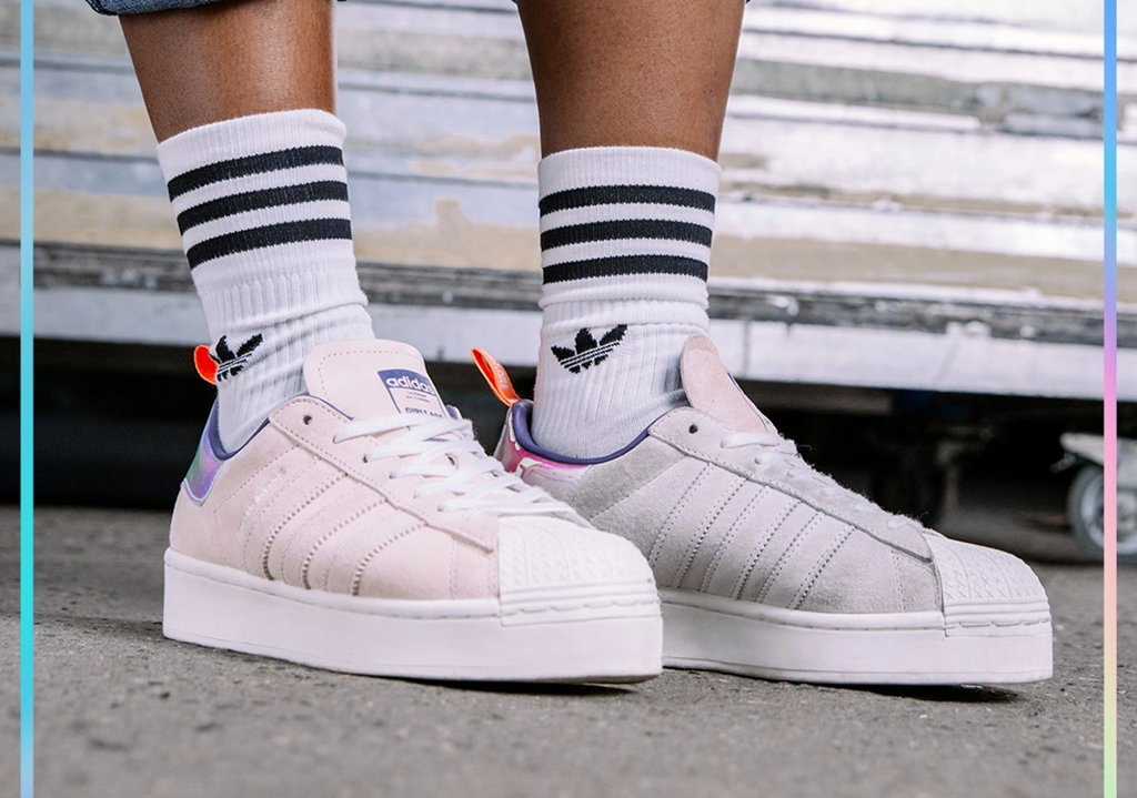 Giày Adidas Girls Are Awesome x Wmns Superstar Bold 'Icey Pink' FW8084 - Ảnh 6