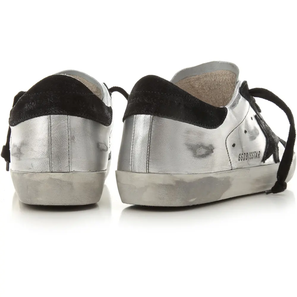 Giày Golden Goose Women's Superstar Low Top Sneakers 2 GWF00101-F000312-60246 - Ảnh 4